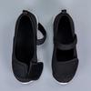 Ladies' Barefoot Walking Shoes, Velcro Adjustable Flat Shoes, Arthritis Edema Casual Shoes, Breathable and Convenient Slip In Sports Shoes