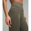 Lululemon Align  High Rise Pant With Pockets 25  Army Green