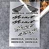EAV3 For HONDA Stickers Moto Sticker Auto Body Bumper Windows Motorcycle Laptop Walls Vinyl Decal Car Tuning Accessories