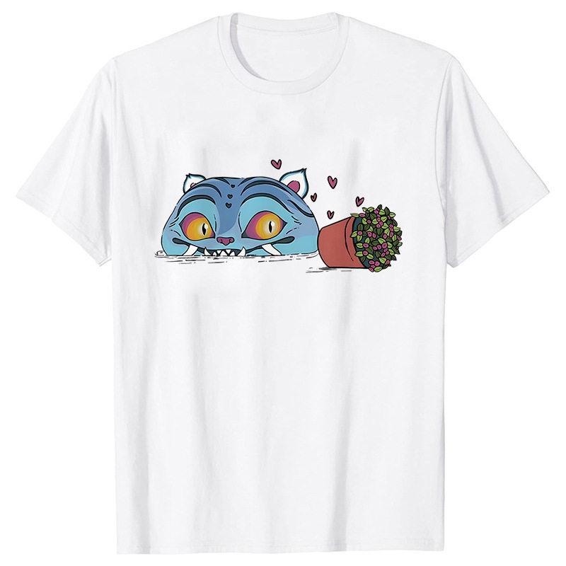 2026 summer new Hunting Witch Girls Popular Movie UnisexWomen AllPurpose ShortSleeved TShirt EU Size Adult Modal Shirt