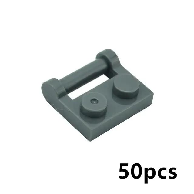 Kompatibel 63868 92280 60478 18649 MOC Teil Bauplatte Speziell 1x2 mit Griffen Dünner Stein Clip DIY Baustein Kinderspielzeug