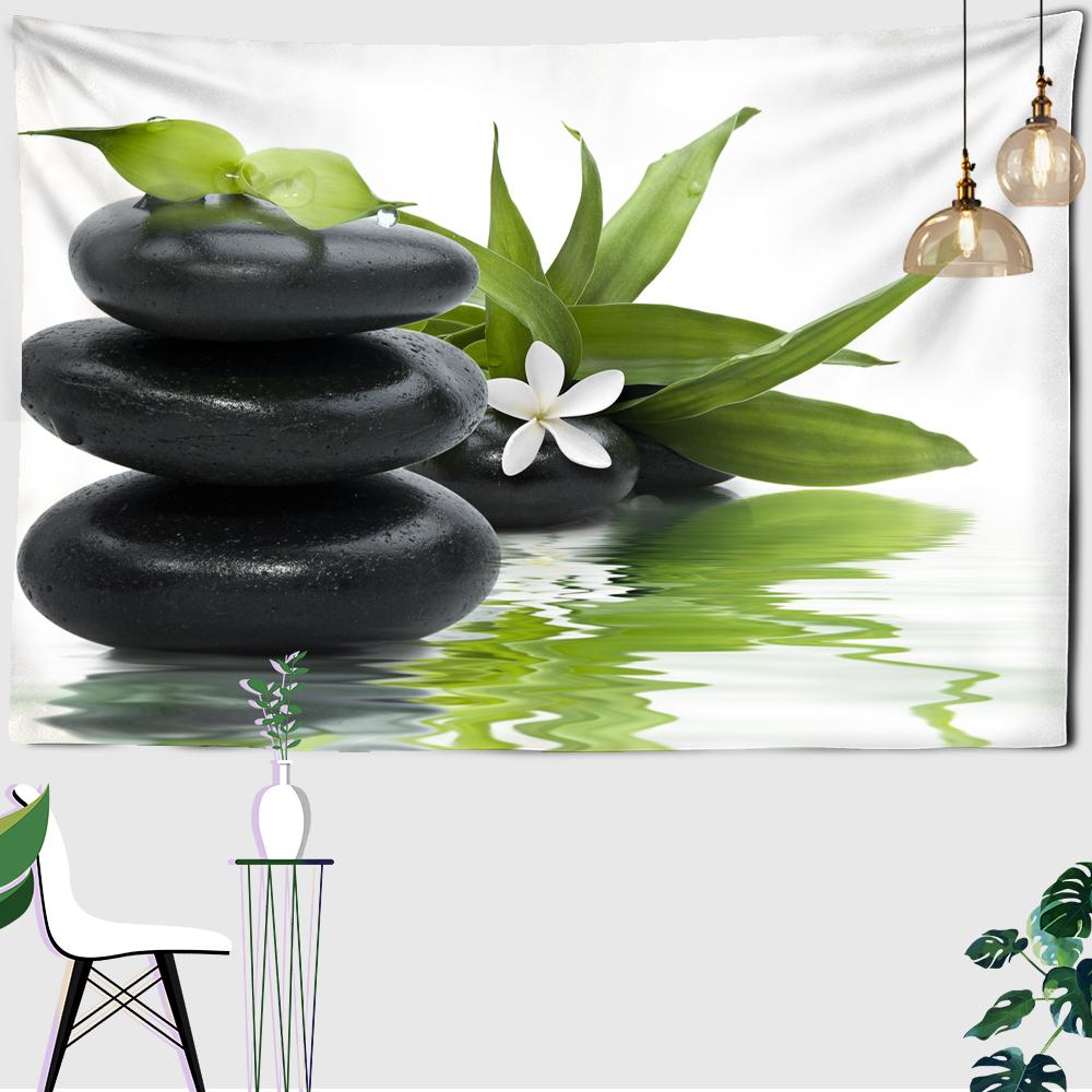 

Настенный гобелен, сад дзен, массажный камень и пляжное полотенце с водяной лилией, плед, коврик для пикника, йоги, семейный наряд 200x150cm