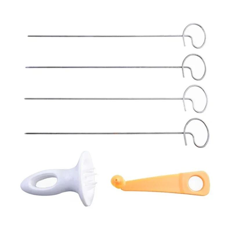 

1 комплект, пластиковая вращающаяся картофелерезка из нержавеющей стали, витая спиральная нарезка для картофеля, креативный инструмент для овощей, кухонные гаджеты серебряный