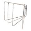 Foldable Cooler Stand Stainless Steel Damp Proof Outdoor Cooler Holder Stand for Camping