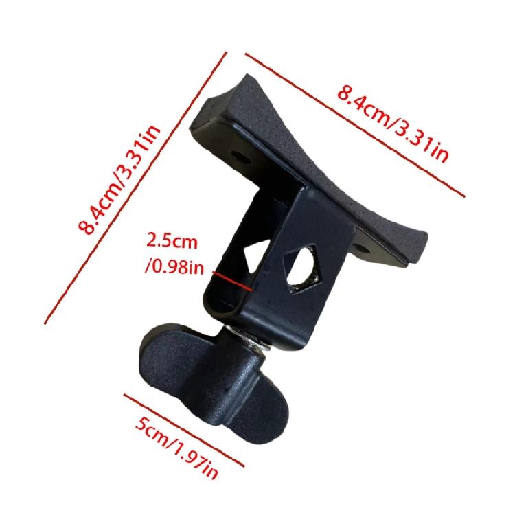 Compacts Drum Side Clamp Drum Side Clip Fastener Tool With Multiple Angles Adjustment For Multipurpose Playing Styles