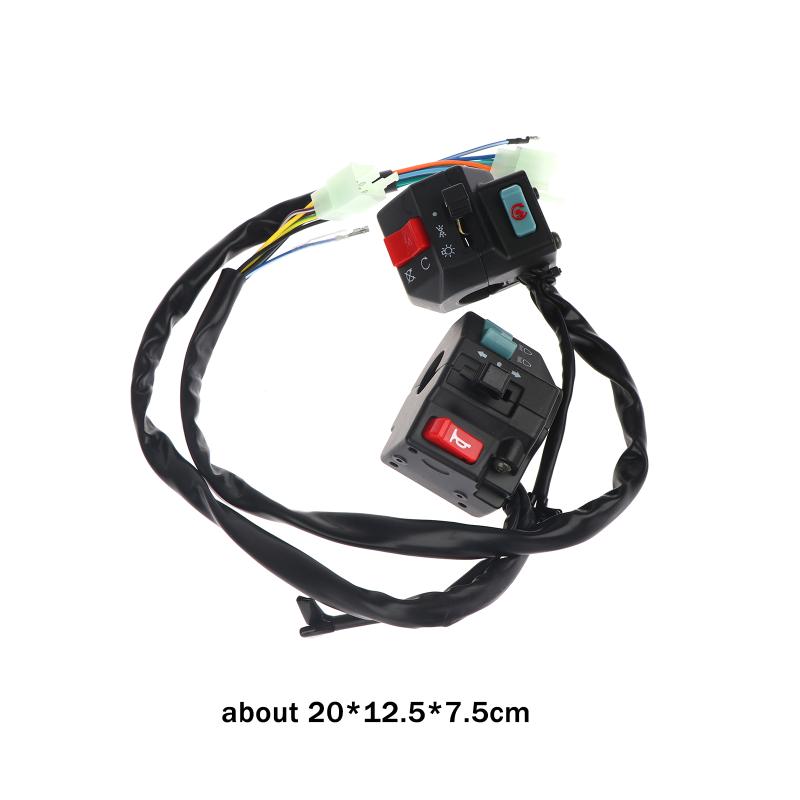 1 Pair 7/8" Handlebar Control Switch Horn Turn Headlight Start Switch For Xv250 Virago Fzr Rz Tzr Rd Tzr125 Srz150 Mtr150
