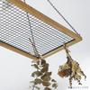 POSH LIVING Mesh W60 D30 41366 Hanger, Natural, Approx. H46.5(2)