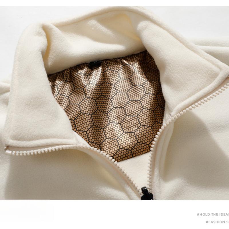 Winter Thickened Three-in-One Couple's Windbreaker Sports Jacket Three-Proof Detachable Outdoor American Workwear Jacket for Men