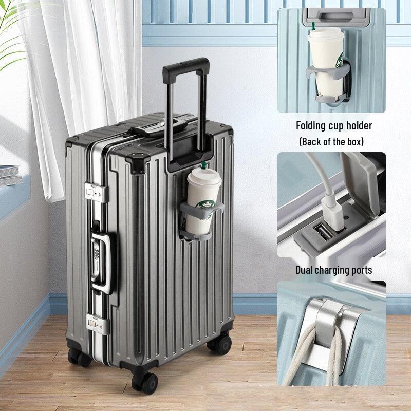 

Li Shen PC Hardshell Spinner Suitcase 24 Inch