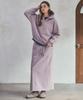 Aueonoseuteljia Cozy Henry Long Skirt_Vintage Pink(O25-Sk21)