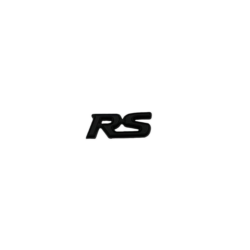 RS Metal Emblem for Ford Focus/Fiesta: Mini Car Logo for Steering Wheel & Console