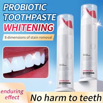 Probiotic Toothpaste for Oral Care, 120g Tube - Gently Clean Teeth and Support Healthy Gums