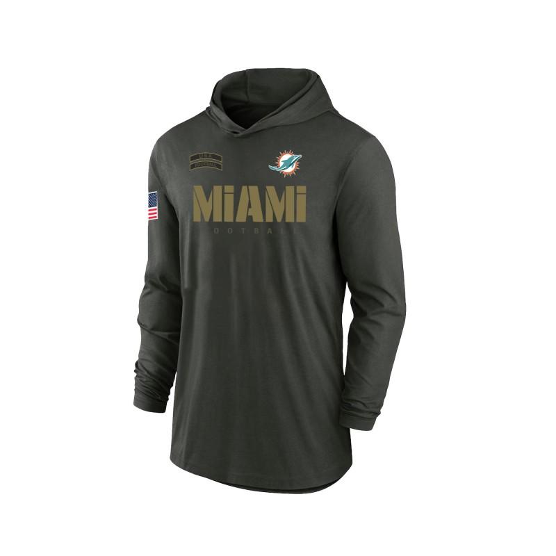 Mens Hooded Quick-Dry Long Sleeve T-Shirt