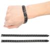 Stainless Steel Bracelet Magnetic Therapy Hand Chain Health Care Jewelry Accessories