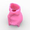 Geometric 3D Wreath Girl Gypsum Silicone Molds Storage Box Mold for Making Succulent Plant Pot Flower Pot Pen Holder