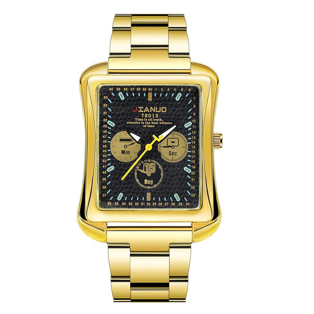 Men's  Luminous Running Alarm Clock Watch