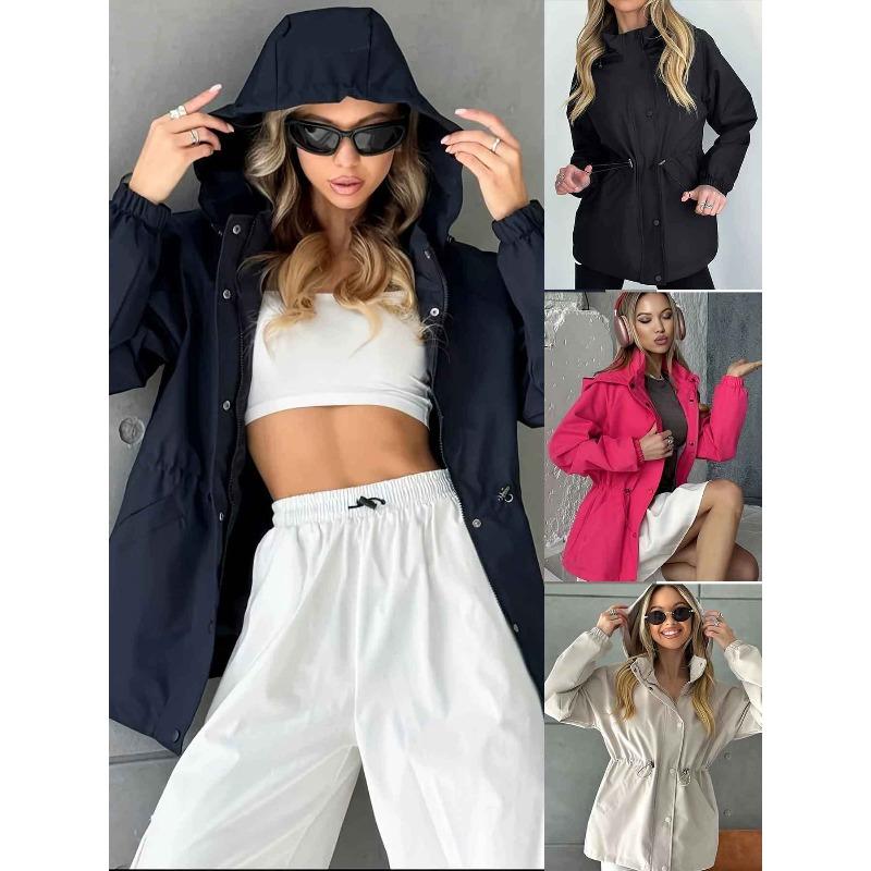 Women's Autumn New Waterproof Jacket Slim Fit Anti-Jacket