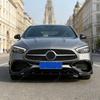 For Mercedes Benz C Class W206 C200 C260 2022 2023 2024 2025 2026 Automobile Front Bumper Spoiler Lip Splitter Decoration Kit