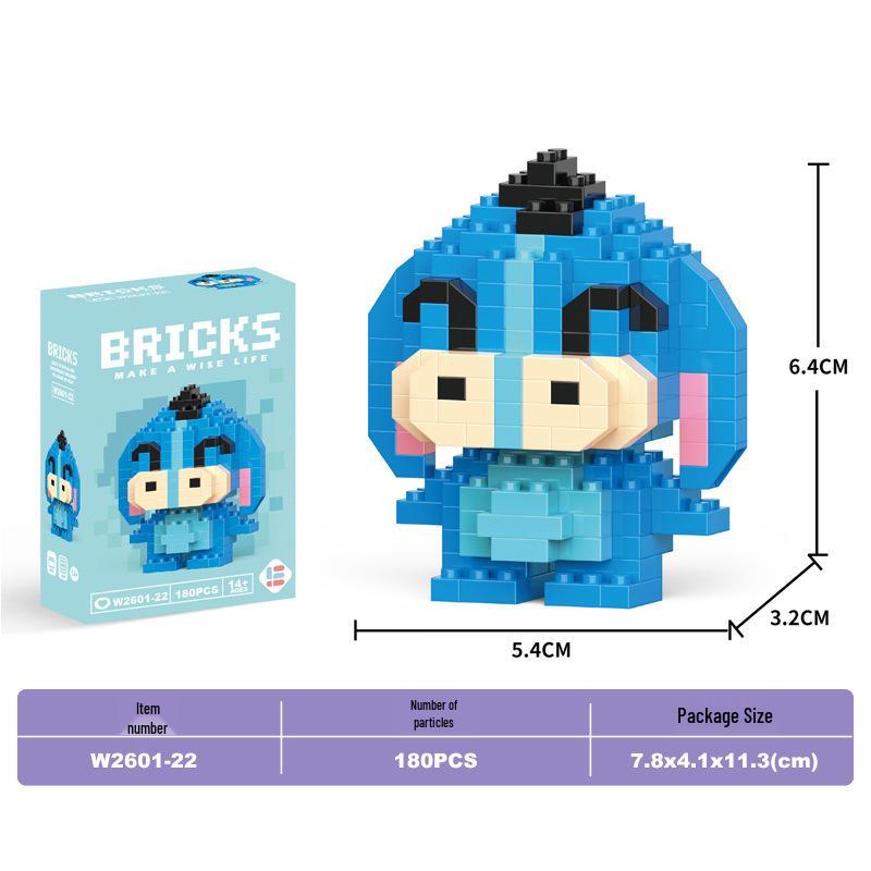 Santa Claus Micro Bricks Educational Toy - Compatible with LEGO, Building Blocks for Kids