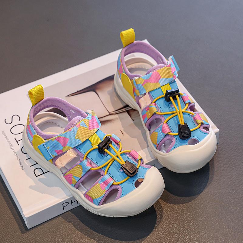 Children's High Quality Close Toe Summer Beach Water Shoes Outdoor School Sport Sandals for Kids Toddler Boys Girls