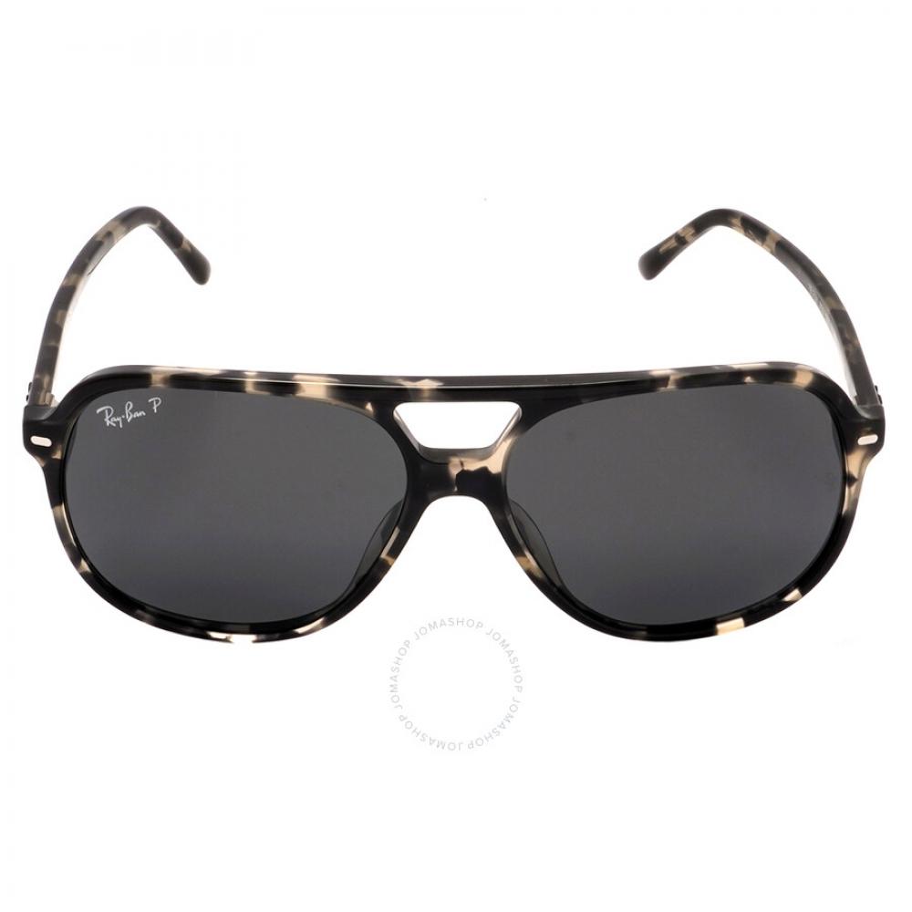 

Ray Ban Bill Polarized Black Square Unisex Sunglasses RB2198 133348 56