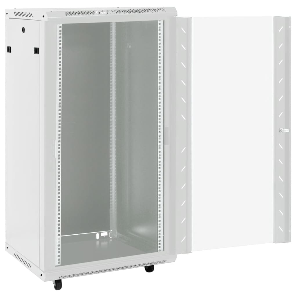 Vidaxl Szafka Serwerowa, 22U, 19", Ip20, Szara, 60X60X120 Cm