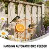 Hummingbird Feeder Hanging Bird Feeder for Canary Parrot Lark Small Birds Inspired Design Exquisite Garden Hanging Bird Feeder