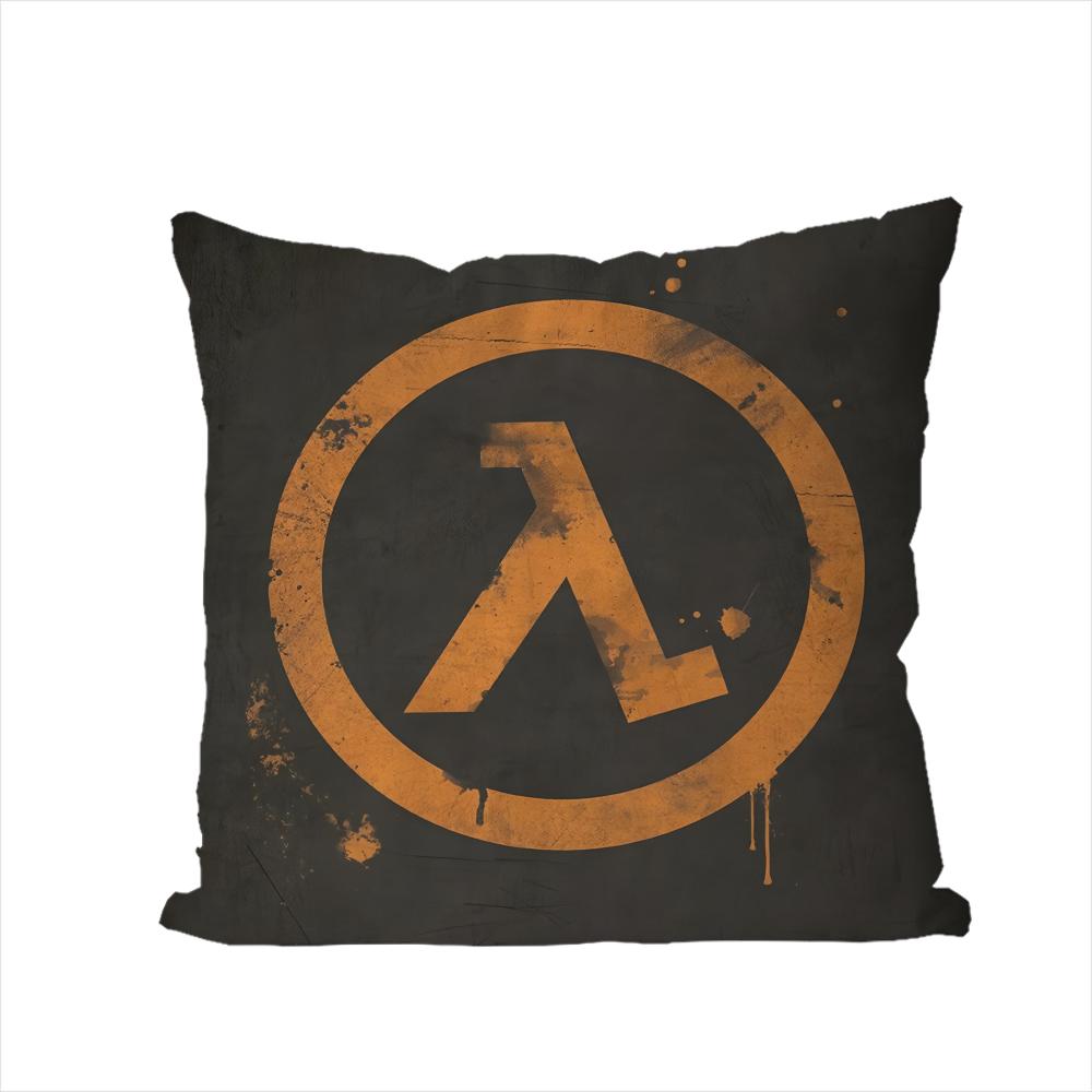 HHalfLife Pillow Case For Car Sofa Decorative Home Doublesided Print Plush Square Throw Pillow Cushion Cover