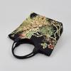 Women Bag Handmade Shiny Peacock Embroidered Bohemia Handbag Retro Large Capacity Canvas Tote Shopping Messenger Purse