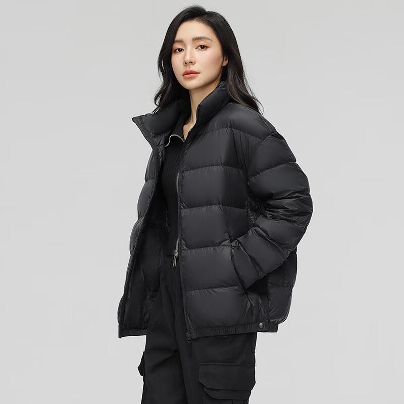 YAYA 2024 Women's Short Stand Collar Down Jacket