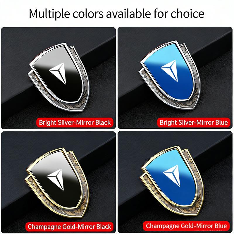 Car Metal Sticker Custom Shield Emblem Badge Decal Aluminum 3D Side Rear Trunk Fender Accsesories for Deepal S05 S07 S09 L06 G31