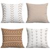 Nordic Style Sofa Pillow Cushion Living Room Ins Style Bedside Geometric Pattern Pillow Case Office Waist and Back