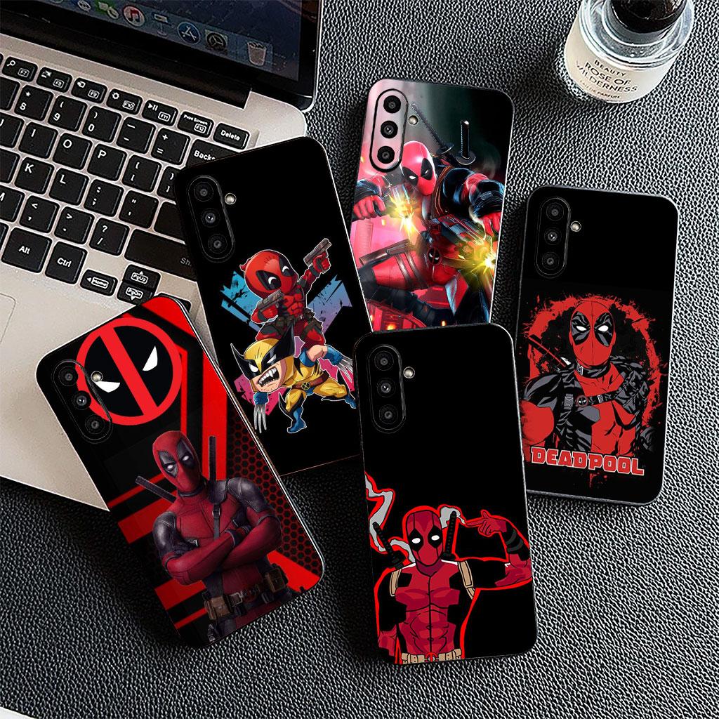 Phone Cover for OPPO A18 A16 A80 A40 A17 A15 A38 A78 A79 A54 A57 A58 A60 4G 5G Funda Casing Soft Case Wallpaper Marvel Deadpool