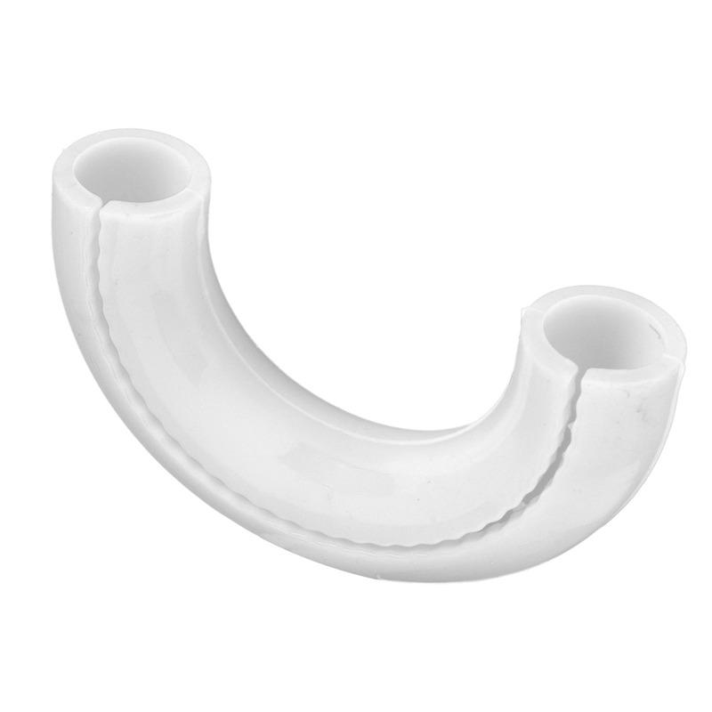 2pcs White Front Tow Hook Protect Cover Case TPE Silicone Fit For Ford Ranger 2023 2024 2025
