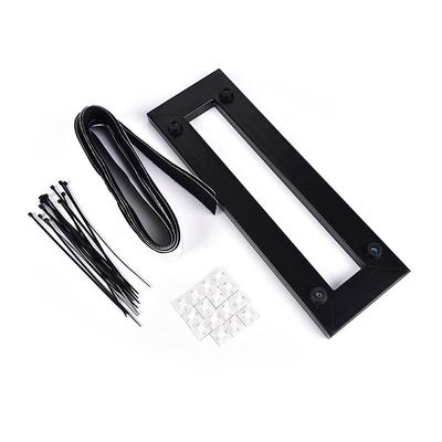 1 Set Pédalier d'Effets Guitare 40*13Cm DIY Pédalier Guitare avec Bande Magique