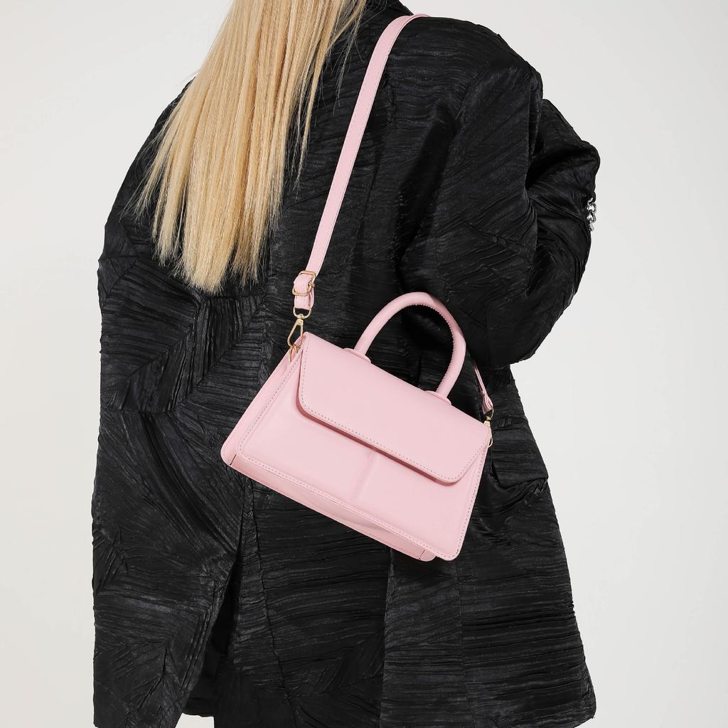 Niche versatile ins small bag women's bag 2024 autumn new textured commuter small square bag crossbody handbag tide