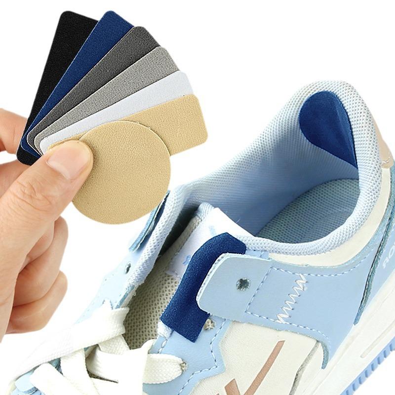 6pcs/1pack Sports Shoe Patches Shoes Damaged Side Edges Inner Lining Sticker Shoe Heel Wear Repair Patch Foot Care Products