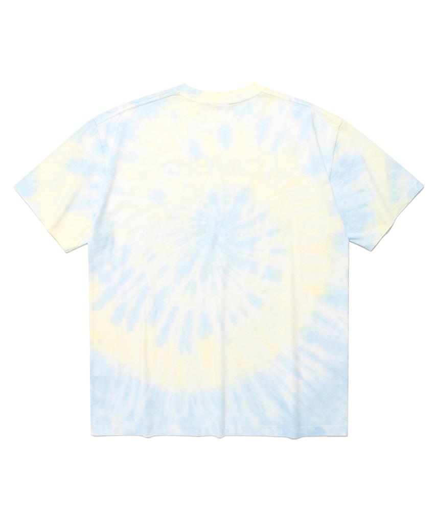 CAVISH Delic Dyed Ss Tee Blue(Cv2Fmut510A)