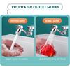 Rotatable Multifunctional Extension Faucet Aerator Kitchen Sink Faucet Extender Adapter Bathroom Tap Swivel Robotic Arm Sink Fit