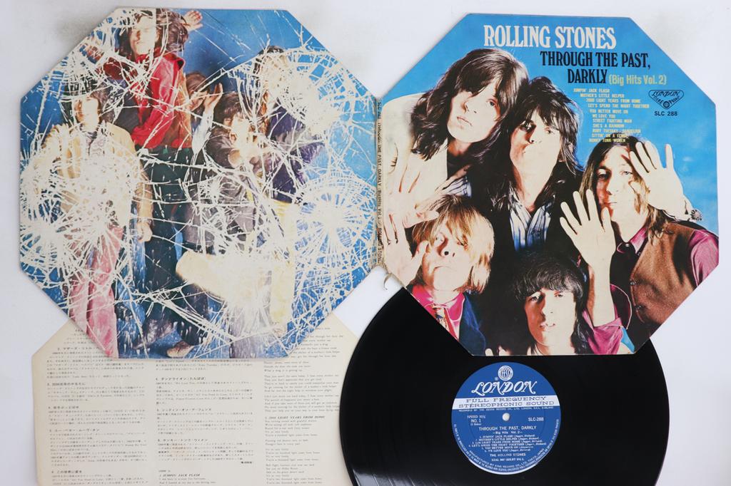 LP Record ROLLING STONES Through The Past Darkly Big Hits SLC288 LONDON 1969 Japan Rock Used
