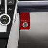 For Camry 2012-14 Red Carbon Fiber Interior Glove Box Handle Cover Trim