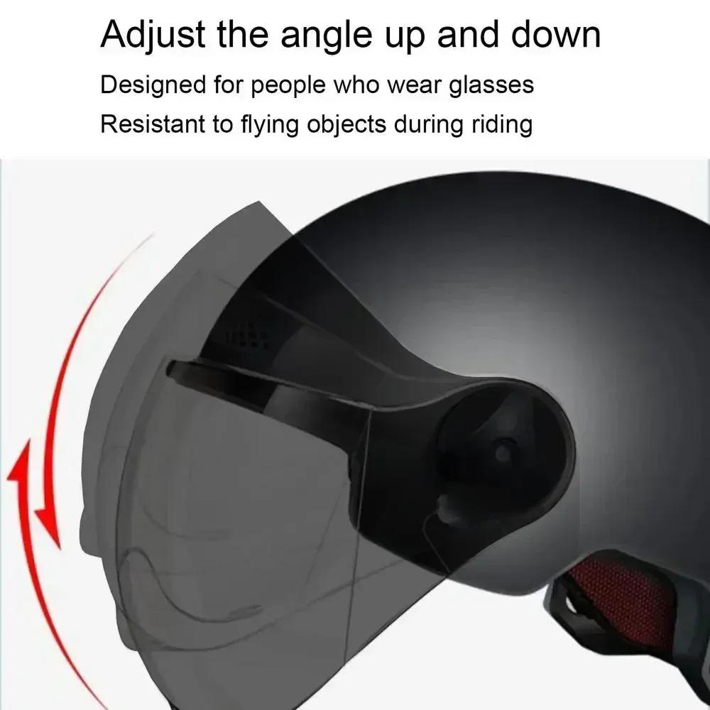 Casque de Vélo Haute Résistance Protection Sécurité Réglable Confortable Respirant Pour Cyclisme Moto Conduite