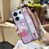 Back Cover Silicone Phone Case For UMIDIGI G9 5G/Note9 5G Dirt-resistant Anti-dust Fashion Design Shockproof Wrist Strap