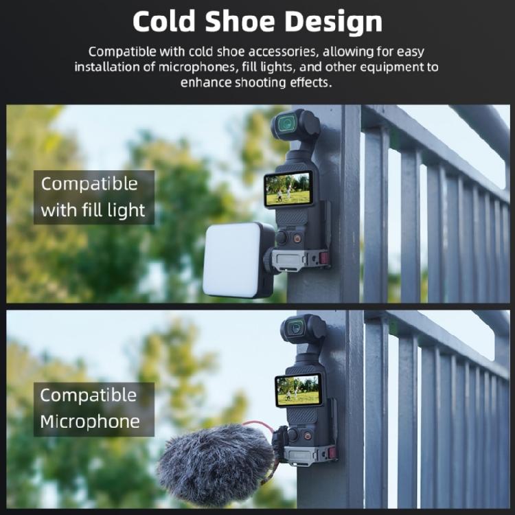 Magnetic Holder Platform For Pocket 3 Stand With Expandable Option For Backpacks And Tripods Aluminum