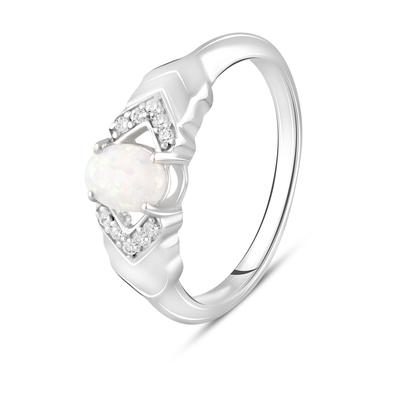 Silver Ring with Opal 0.313ct (2105589)