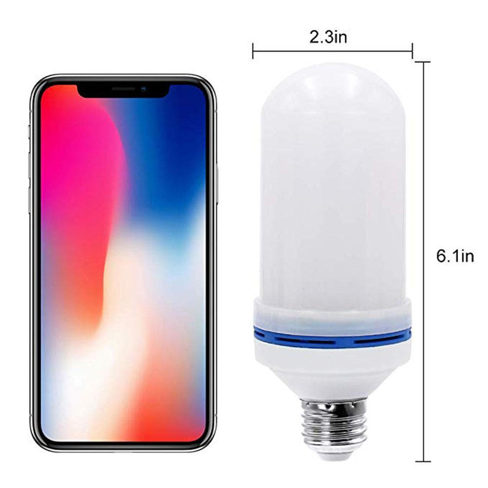 LED Flame Effect Light Bulb Upside Down Effect LED Bulb Flame Bulbs for Festival Hotel Bar Party Decoration
