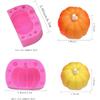 3D Pumpkin Silicone Molds Large Size for Chocolate Candy Fondant Cake Decoration