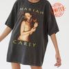 New Popular Mariah Carey Butterfly Cotton Black Unisex All Size Shirt VM1394 Unisex T-Shirt