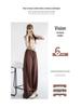 2024 Women's Autumn Loose Straight-Leg Sweatpants with Side Stripe Trend