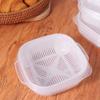6Pcs Double Layer Food Storage Containers with Lids Rice Crisper  Food Storage